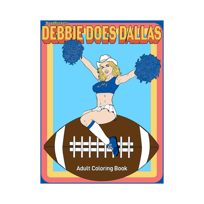 Debbie Does Dallas Adult Coloring Book - Headshop.com