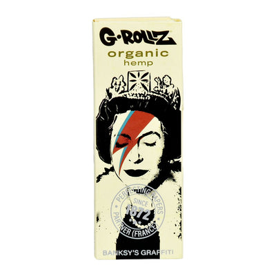 G-ROLLZ x Banksy's Graffiti Papers + Tips | 50pc | 1 1/4 | 24pk Display - Headshop.com