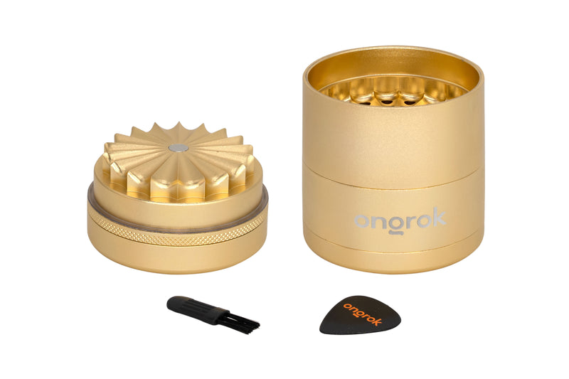 Ongrok Mini 5 Piece, Flower Petal Toothless Grinder (2.2 inch) - Headshop.com