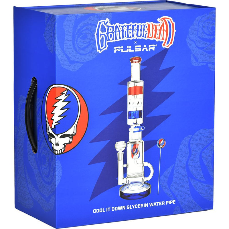 Grateful Dead x Pulsar Cool It Down Glycerin Water Pipe Kit