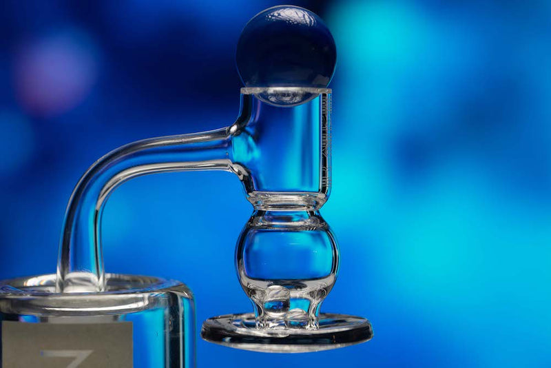 Space King Fully Fused Round Blender Terp Slurper (Light Blue) - Headshop.com