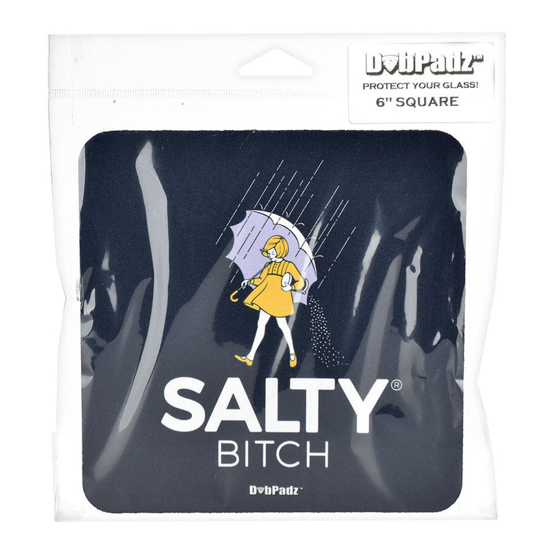 DabPadz Fabric Top Square Dab Mat - Salty Bitch / 6" x 6" - Headshop.com