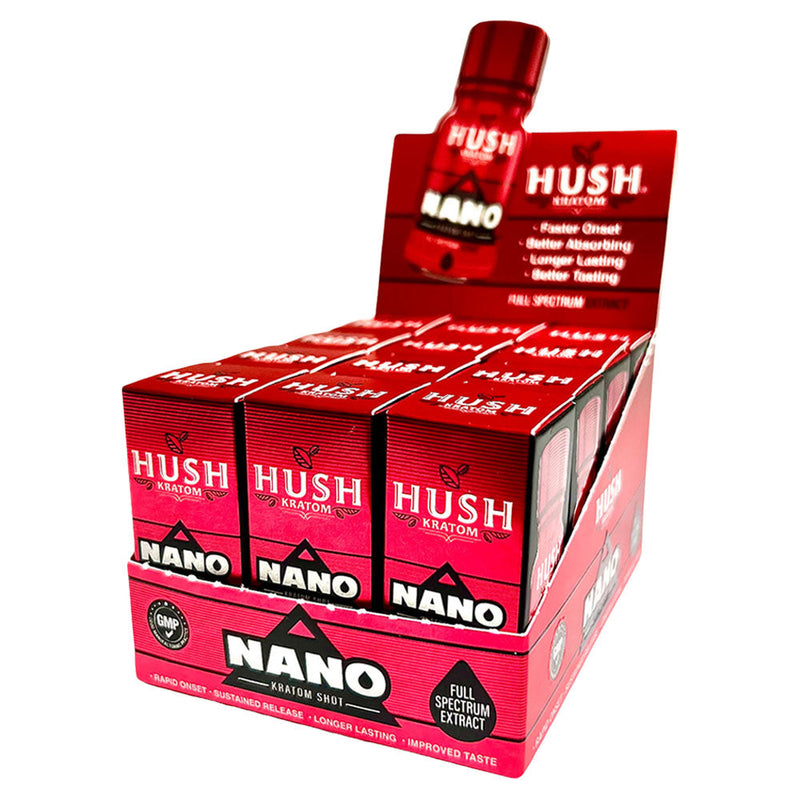 Hush Nano Kratom Shot - 10ml 12PC - Headshop.com