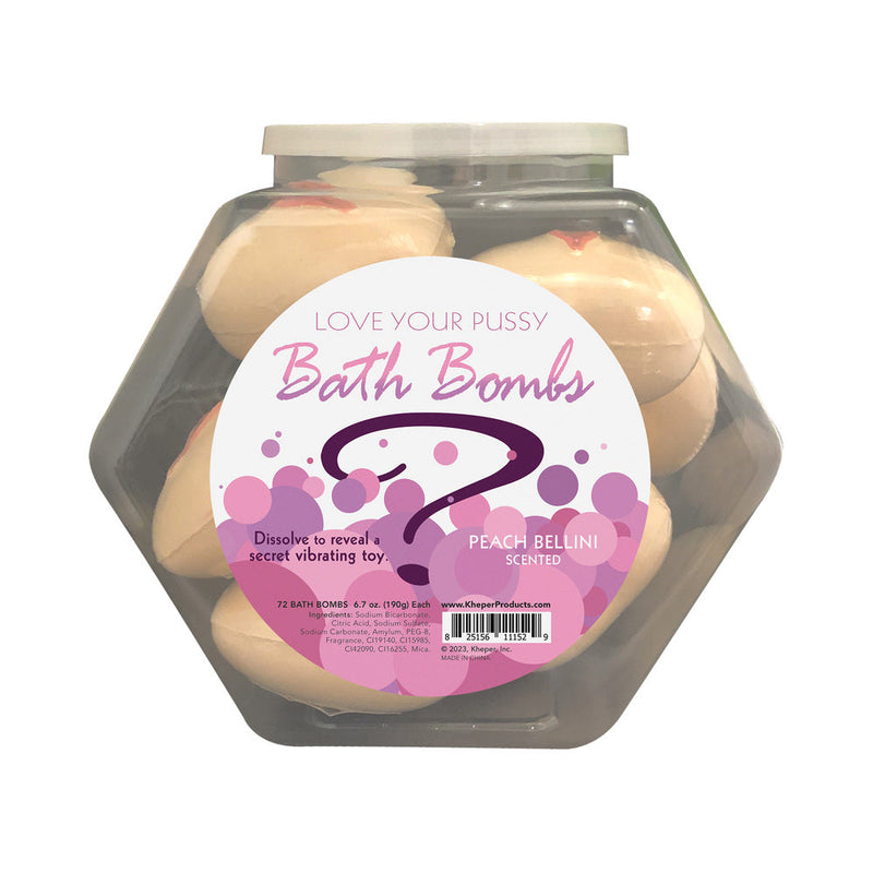 Love Your Pussy Bath Bomb 9-Piece Fishbowl