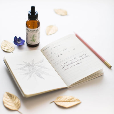 Goldleaf: The Pet CBD Jotter Journal