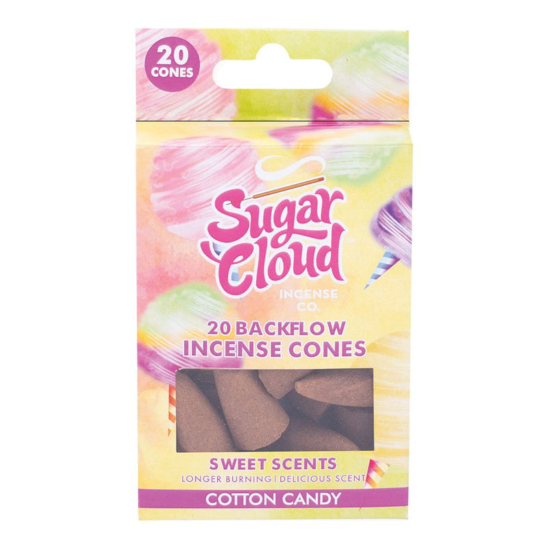 Sugar Cloud Sweet Scents Backflow Incense Cones