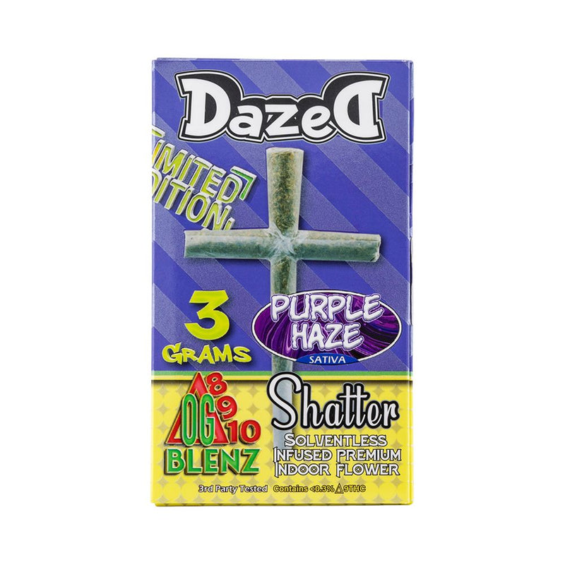 Dazed THC Blend Infused Cross Pre-Roll | 3g - Headshop.com