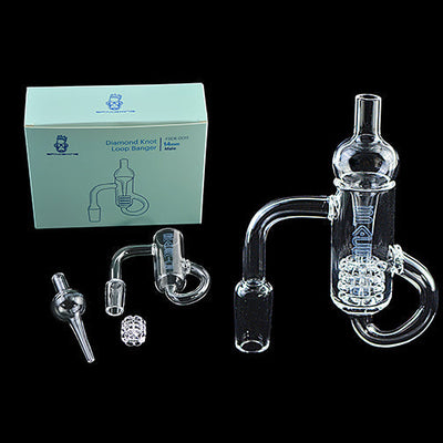 Space King Diamond Knot Loop Banger Kit (Gray) - Headshop.com