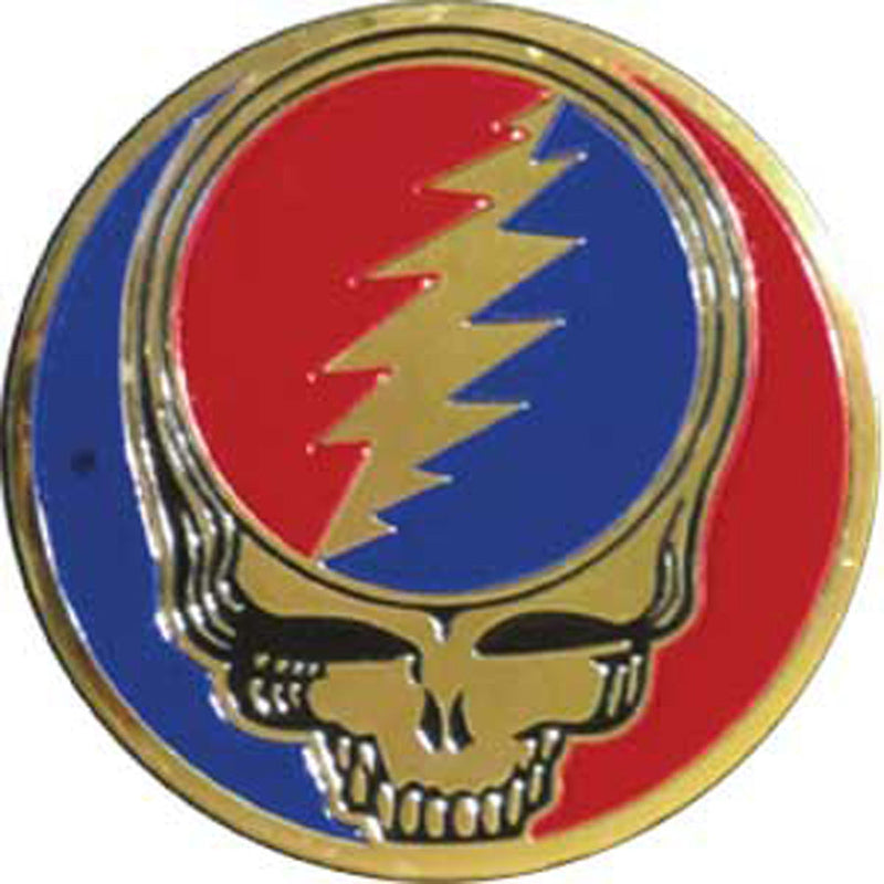 Grateful Dead Steal Your Face Metallic Sticker - Headshop.com