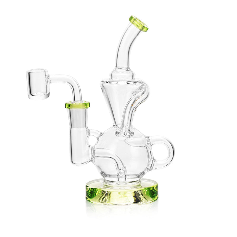 Ritual Smoke - Air Bender Bubble-Cycler Concentrate Rig - Lime Green - Headshop.com