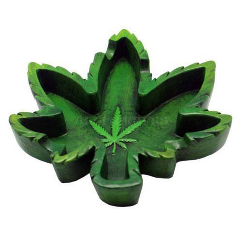 Hemp Leaf Inception Ashtray - Headshop.com