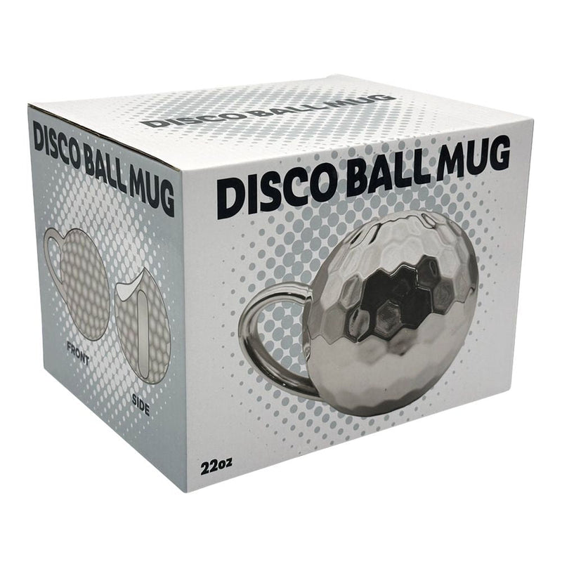 Disco Ball Ceramic Mug - 22oz