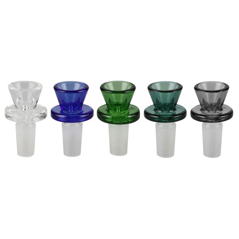 Ringed Herb Slide - 14mm Male / Colors Vary - Headshop.com