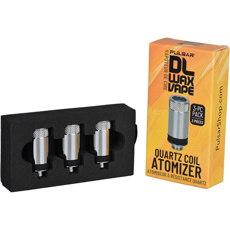 Pulsar DL Wax Vape Bar Replacement Quartz Coil - 3 Pack - Headshop.com