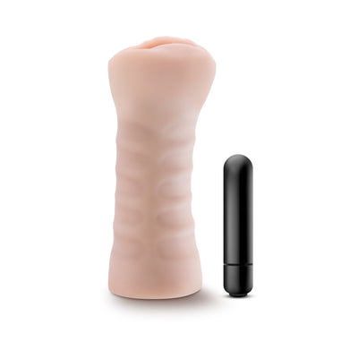 EnLust Destini Vibrating Stroker Beige