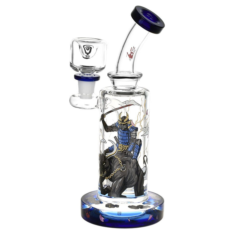 Wormhole Raging Ronin Water Pipe | 8" - Headshop.com