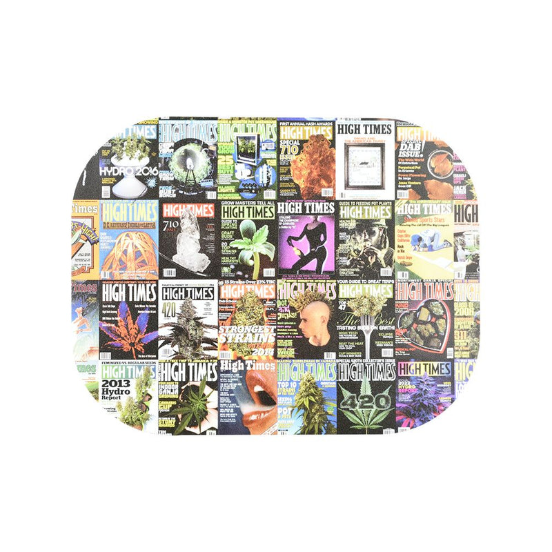 High Times x Pulsar Mini Magnetic Rolling Tray Lid - Covers Collage / 7"x5.5" - Headshop.com