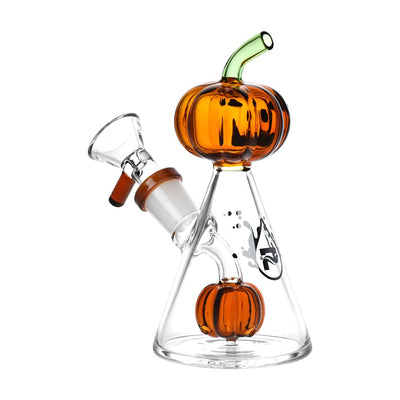 Pulsar Pleasant Pumpkin Pal Glass Water Pipe - 5.25" / 14mm F - Headshop.com