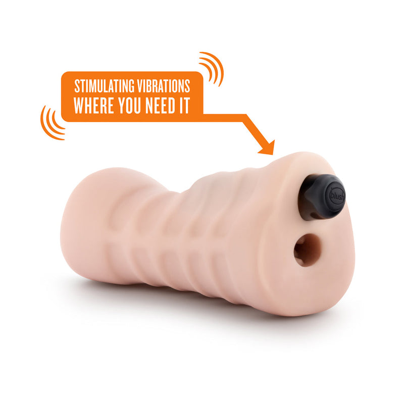 EnLust Destini Vibrating Stroker Beige