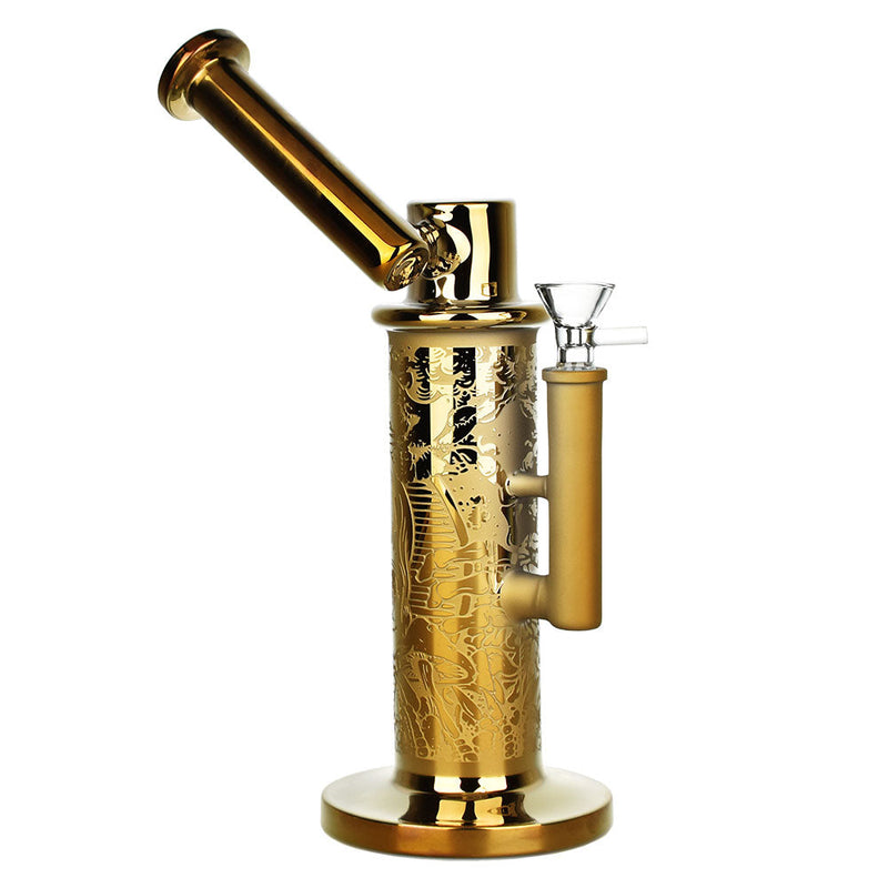 Death & Decay Electroplated Water Pipe - 10.75"/14mm F/Clrs Vry - Headshop.com