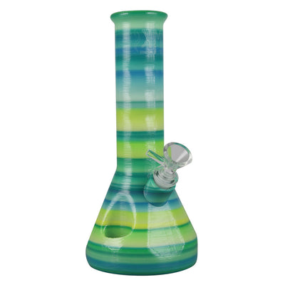 Kayd Mayd 3D Printed Beaker Waterpipe - 9.5" / Colors Vary - Headshop.com