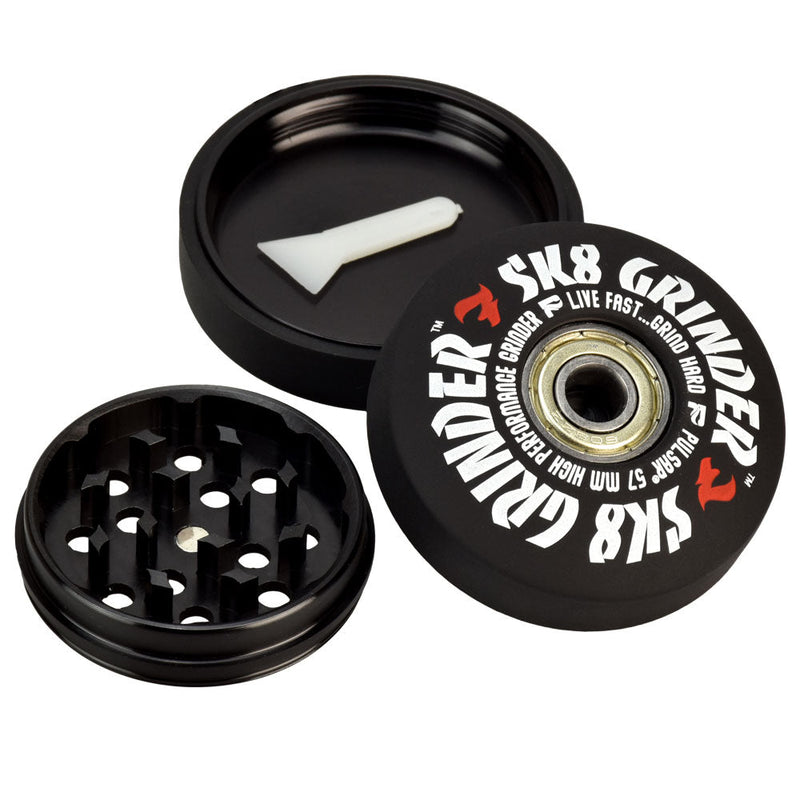 Pulsar SK8 Grinder - 3pc / 2.2" - Headshop.com