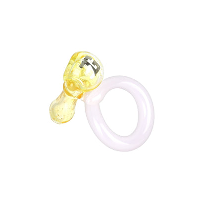 EG Glass Functional Glass Ring Hand Pipe - 1.3" - Headshop.com