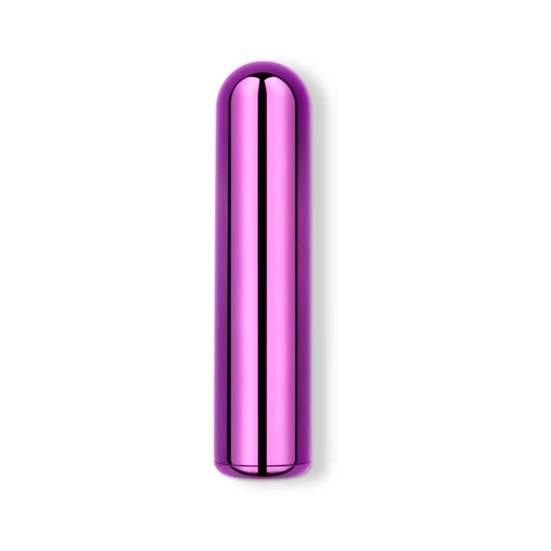 Le Wand Chrome Bullet Rechargeable Vibrator Dark Cherry