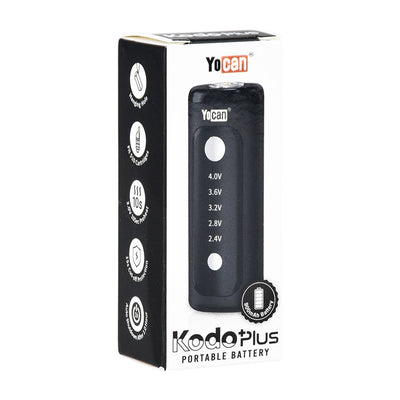 Yocan Kodo Plus Variable Voltage 510 Cart Vape Battery | 900mAh | 12ct