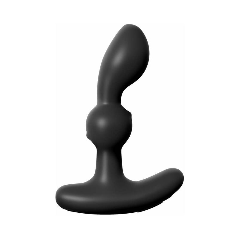 Pipedream Anal Fantasy Elite Collection Rechargeable Vibrating Silicone P-Motion Massager Black