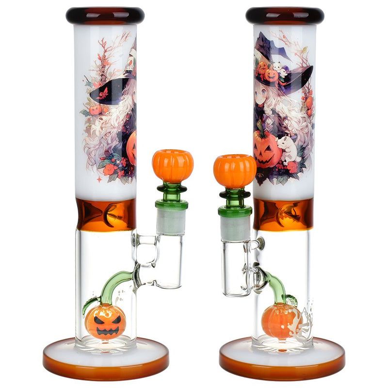 Pulsar Anime Halloween Straight Tube Water Pipe - 9.75" / 14mm F - Headshop.com