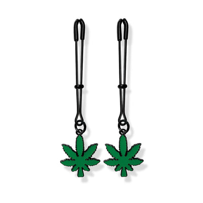 Stoner Vibes Chronic Collection Adjustable Tweezer Nipple Clamps - Headshop.com