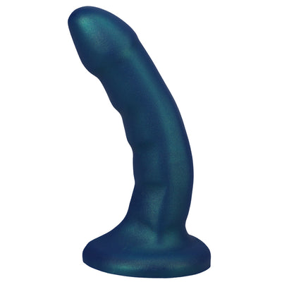 Tantus Curve 6.5 in. Dildo Soft Malachite