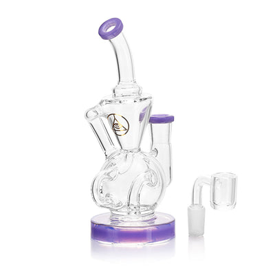 Ritual Smoke - Air Bender Bubble-Cycler Concentrate Rig - Slime Purple - Headshop.com