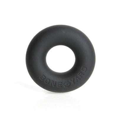 Boneyard Ultimate Silicone Cock Ring Black 50-Piece Fishbowl Display