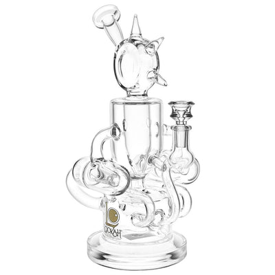 Lookah Glass Robot Chicken Recycler Water Pipe | 12" | 14mm F - Headshop.com