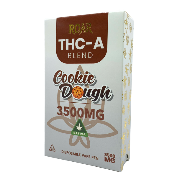 Roar THC-A Blend Disposable Vape 3500MG - Cookie Dough (Sativa)