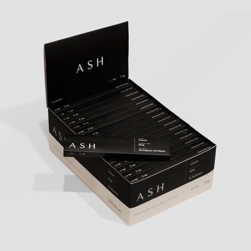 ASH Rolling Papers | King | Classic | Box - Headshop.com