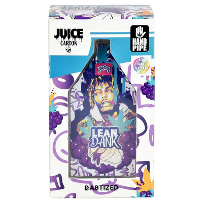 Dabtized Juice Carton LED Glass Hand Pipe - 3.75" / Designs Vary - Headshop.com