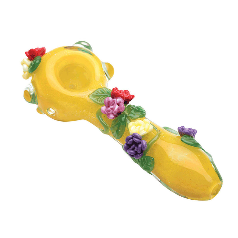 Empire Glassworks Spoon Pipe - 4" / Sunshine Garden / Small - Headshop.com