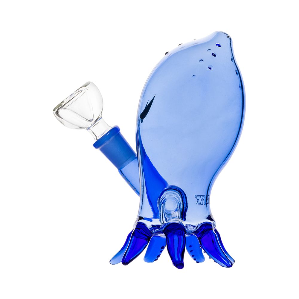 Hemper Kraken Glass Water Pipe - 5.75" / 14mm F - Headshop.com
