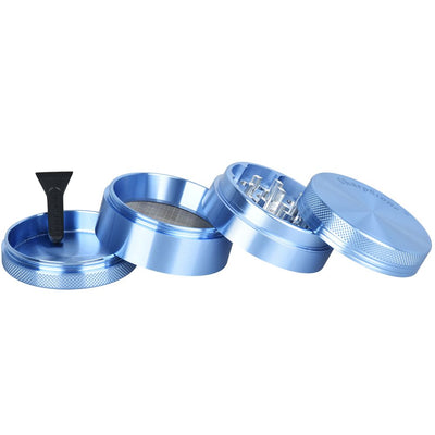 SharpStone Solid Top Metal Grinder | 4pc | 2.2" - Headshop.com