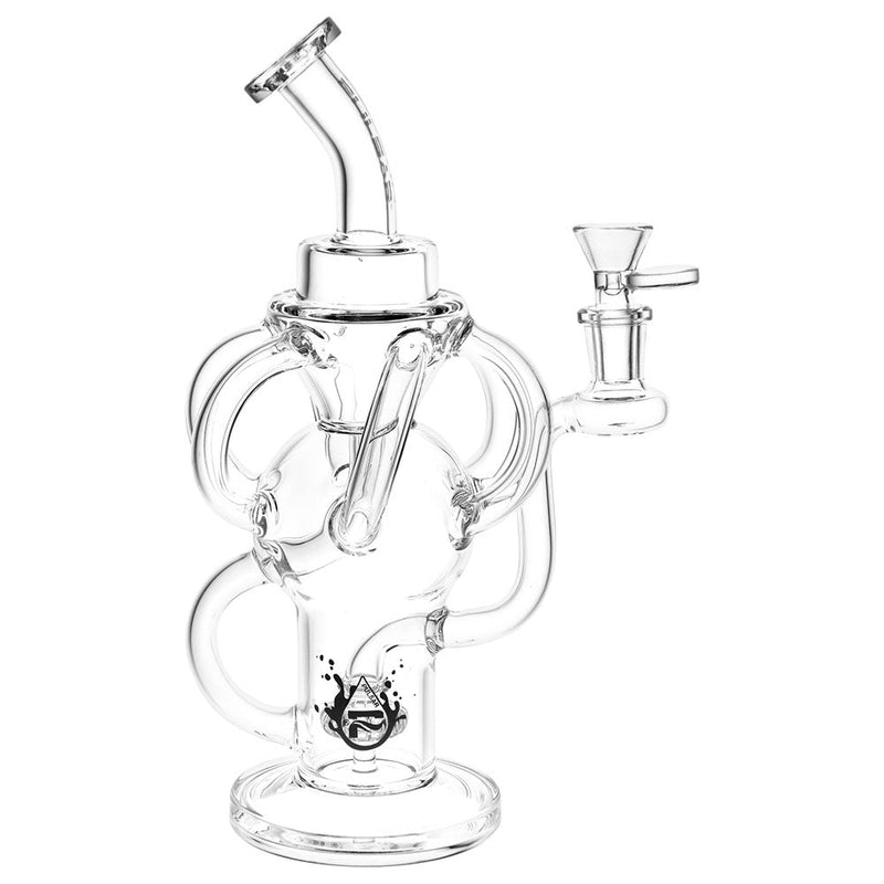 Pulsar Multi-Arm Recycler Water Pipe - 10" / 14mm F / Clear - Headshop.com