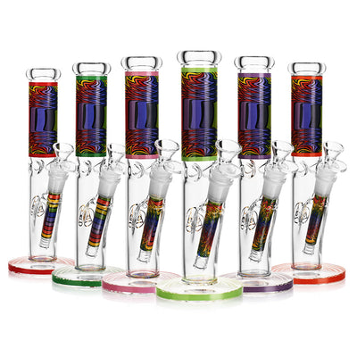 Ritual Smoke - Prism 10" Glass Straight Tube - Purple - Headshop.com