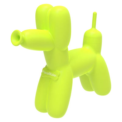 PieceMaker K9 Balloon Dog Silicone Water Pipe - 7.5" / Colors Vary - Headshop.com