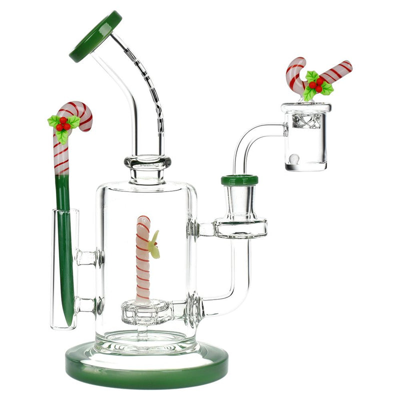 Pulsar Holidaze Series Glass Dab Rig Set | 8.25" | 14mm F