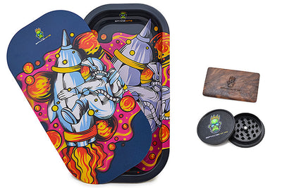 Space King 3D Holographic Slim Tray Kit (5 Designs) - Headshop.com