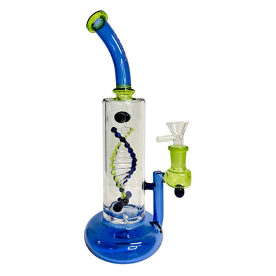 Daze Glass - 2nd Gen Spinning DNA & Turbine Perc Glass Water Pipe