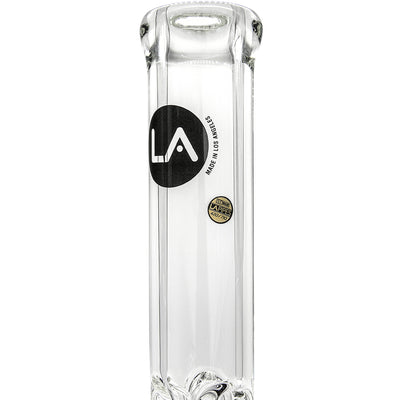 LA Pipes "Iron Mace" Heavy 9mm Bubble Bong - Headshop.com