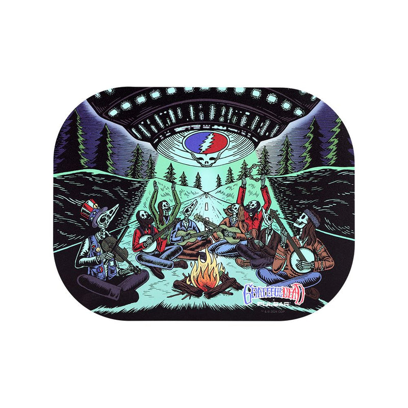 Grateful Dead x Pulsar Mini Magnetic Rolling Tray Lid - UFO Jam / 7"x5.5"